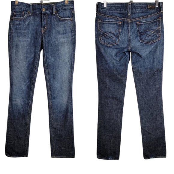 Citizens of Humanity Bridgitte Low Waist Straight Leg Jean Stretch 28 - Picture 1 of 10